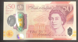 Great Britain, 50 Pounds, 2020, UNC(-), p397
UNC(-)
Queen Elizabeth II PortraitPolymer
Estimate: USD 60 - 120