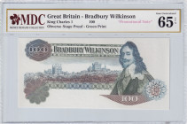 Great Britain, 100 Pounds, UNC, PROOF
UNC
MDC 65 GPQBradbury Wilkinson-Promotional Note
Estimate: USD 50 - 100