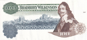 Great Britain, 100 Pounds, XF(+), TEST NOTE
XF(+)
Bradbury Wilkinson-Promotional Note
Estimate: USD 20 - 40