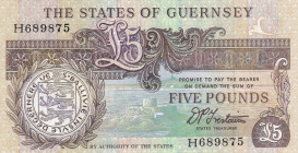 Guernsey, 5 Pounds, 1991/1995, UNC, p53b
UNC
Light handling
Estimate: USD 50 - 100