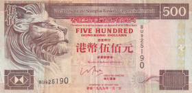 Hong Kong, 500 Dollars, 1999, VF, p204d
VF
Stained
Estimate: USD 25 - 50