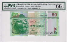 Hong Kong, 50 Dollars, 2009, UNC, p208f
UNC
PMG 66 EPQ
Estimate: USD 25 - 50