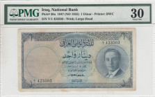 Iraq, 1 Dinar, 1955, VF, p39a
VF
PMG 30
Estimate: USD 400 - 800