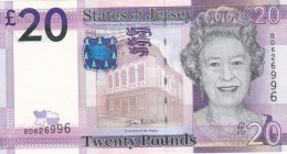 Jersey, 20 Pounds, 2010, UNC, p35a
UNC
Queen Elizabeth II Portrait
Estimate: USD 30 - 60