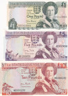 Jersey, 1-5-10 Pounds, 1993/2000, UNC, p21a; p26b; p28a, (Total 3 banknotes)
UNC
Queen Elizabeth II Portrait
Estimate: USD 50 - 100