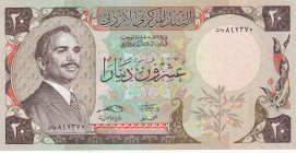 Jordan, 20 Dinars, 1987, UNC, p21c
UNC
Estimate: USD 50 - 100