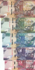 Kenya, 50-100-200-500-1.000 Shillings, 2019, UNC, p52-p56, (Total 5 banknotes)
UNC
Estimate: USD 20 - 40