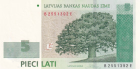 Latvia, 5 Lati, 2009, UNC, p53c
UNC
Estimate: USD 20 - 40