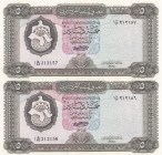 Libya, 5 Dinars, 1972, UNC, p36b, (Total 2 consecutive banknotes)
UNC
Estimate: USD 20 - 40