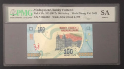 Madagascar, 100 Ariary, 2017, UNC, p97a
UNC
PMG SAWorld Money Fair 2022
Estimate: USD 20 - 40