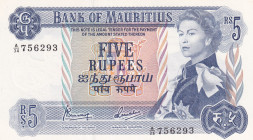 Mauritius, 5 Rupees, 1967, UNC(-), p30c
UNC(-)
Queen Elizabeth II Portrait
Estimate: USD 25 - 50