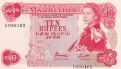 Mauritius, 10 Rupees, 1967, UNC, p31c
UNC
Queen Elizabeth II Portrait
Estimate: USD 40 - 80