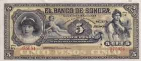 Mexico, 5 Pesos, 1911, UNC, pS419r, REMAINDER
UNC
Estimate: USD 50 - 100