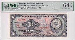 Mexico, 10 Pesos, 1961, UNC, p58h
UNC
PMG 64 EPQ
Estimate: USD 40 - 80