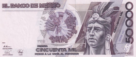 Mexico, 50.000 Pesos, 1990, UNC, p93b
UNC
Estimate: USD 50 - 100