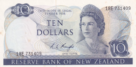 New Zealand, 10 Dollars, 1977, UNC, p166c
UNC
Queen Elizabeth II PortraitLight stained
Estimate: USD 150 - 300