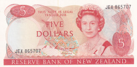 New Zealand, 5 Dollars, 1981/1990, UNC, p171b
UNC
Queen Elizabeth II Portrait
Estimate: USD 30 - 60