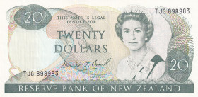 New Zealand, 20 Dollars, 1992, XF(+), p173c
XF(+)
Queen Elizabeth II Portrait
Estimate: USD 100 - 200