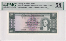 Turkey, 10 Lira, 1963, AUNC, p161, 5.Emission
AUNC
PMG 58
Estimate: USD 100 - 200