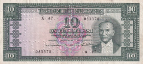 Turkey, 10 Lira, 1963, VF(+), p161, 5.Emission
VF(+)
SPECIMENStained
Estimate: USD 50 - 100