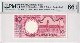 Poland, 10 zlotych, 1990, UNC, p167
UNC
PMG 66 EPQ
Estimate: USD 50 - 100