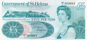 Saint Helena, 5 Pounds, 1976/1981, UNC, p7
UNC
Queen Elizabeth II Portrait
Estimate: USD 20 - 40