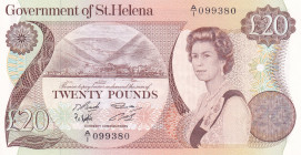 Saint Helena, 20 Pounds, 1986, UNC, p10a
UNC
Queen Elizabeth II Portrait
Estimate: USD 30 - 60