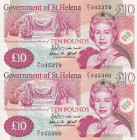 Saint Helena, 10 Pounds, 2004, UNC, p12a, (Total 2 consecutive banknotes)
UNC
Queen Elizabeth II Portrait
Estimate: USD 30 - 60