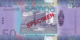 Samoa, 50 Tala, 2014, UNC, p41bs, SPECIMEN
UNC
Estimate: USD 20 - 40