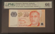Singapore, 10 Dollars, 2012, UNC, p48f
UNC
PMG 66 EPQ
Estimate: USD 25 - 50