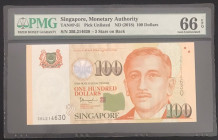 Singapore, 100 Dollars, 2018, UNC, p50
UNC
PMG 66 EPQ
Estimate: USD 100 - 200