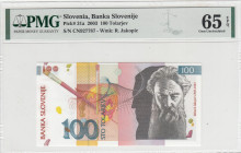 Slovenia, 100 Tolarjev, 2003, UNC, p31a
UNC
PMG 65 EPQ
Estimate: USD 25 - 50