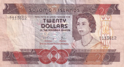 Solomon Islands, 20 Dollars, 1981, VF, p8
VF
Queen Elizabeth II Portrait
Estimate: USD 20 - 40