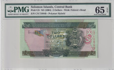 Solomon Islands, 2 Dollars, 2004, UNC, p25
UNC
PMG 65 EPQ
Estimate: USD 25 - 50
