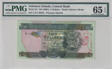 Solomon Islands, 2 Dollars, 2004, UNC, p25
UNC
PMG 65 EPQ
Estimate: USD 25 - 50