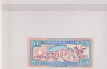 Somaliland, 50 Shillings, 1996, UNC, p7s, SPECIMEN
UNC
Has mounting glue
Estimate: USD 25 - 50