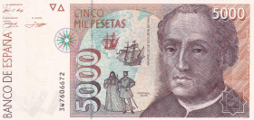 Spain, 5.000 Pesetas, 1992, UNC, p165
UNC
Estimate: USD 50 - 100