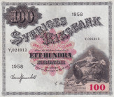 Sweden, 100 Kronor, 1958, VF(+), p45d
VF(+)
Estimate: USD 20 - 40