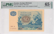 Sweden, 50 Kronur, 1981, UNC, p53c
UNC
PMG 65 EPQ
Estimate: USD 50 - 100