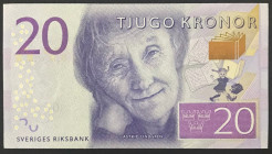 Sweden, 20 Kronor, 2015, UNC, p69a
UNC
Estimate: USD 20 - 40