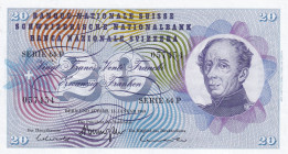 Switzerland, 20 Franken, 1969, AUNC, p46q
AUNC
Estimate: USD 20 - 40