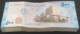 Syria, 500 Pounds, 2013, p114, BUNDLE
(Total 100 Banknotes)In different condition between XF and VF(+)
Estimate: USD 20 - 40