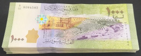 Syria, 1.000 Pounds, 2013, p116, BUNDLE
(Total 100 Banknotes)In different conditions between XF(-) and UNC
Estimate: USD 20 - 40