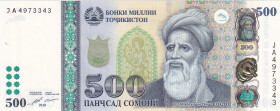 Tajikistan, 500 Somoni, 2018, UNC, p22b
UNC
Estimate: USD 75 - 150