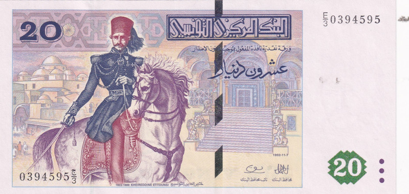 Tunisia, 20 Dinars, 1992, UNC, p88
UNC
Estimate: USD 25 - 50