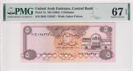 United Arab Emirates, 5 Dirhams, 1982, UNC, p7a
UNC
PMG 67 EPQHigh Condition
Estimate: USD 80 - 160