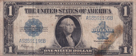 United States of America, 1 Dollar, 1923, FINE, p342
FINE
There are rips and tape
Estimate: USD 20 - 40