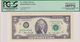 United States of America, 2 Dollars, 1976, UNC, p461, ERROR
UNC
PCGS 68 PPQIncorrect CutHigh Condition
Estimate: USD 100 - 200