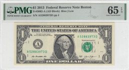 United States of America, 1 Dollar, 2013, UNC, p537
UNC
PMG 65 EPQ
Estimate: USD 50 - 100
