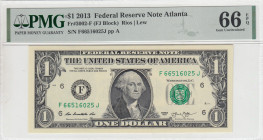 United States of America, 1 Dollar, 2013, UNC, p537
UNC
PMG 66 EPQ
Estimate: USD 60 - 120